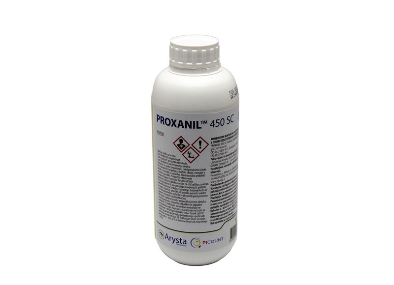 PROXANIL 450 SC vsebuje aktivni snovi cimoksanil in propamokarb hidroklorid.